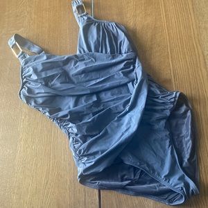 Spanx tummy control one piece bathing suit